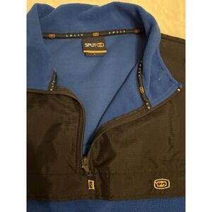 Men's Split Quarter Zip Pullover Fleece size large